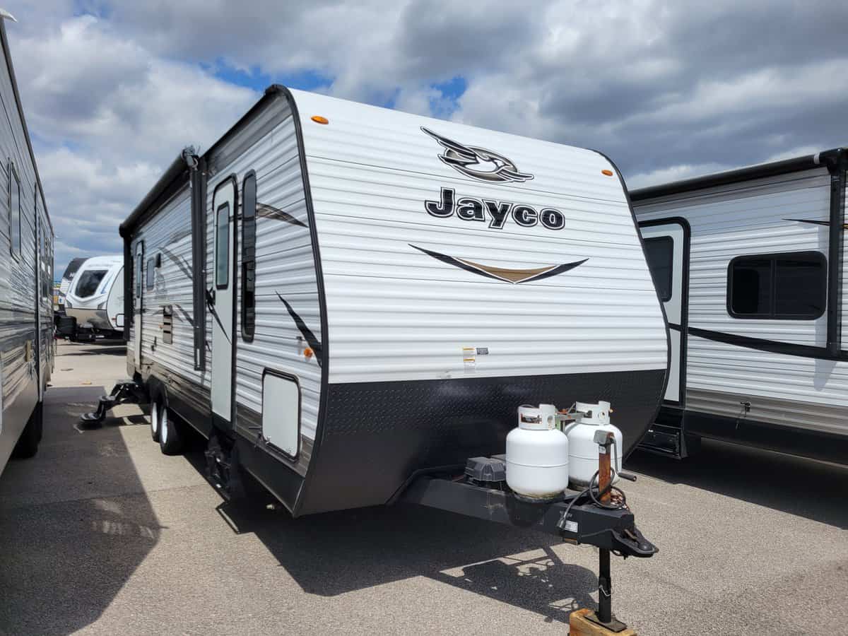 SOLD USED 2018 Jayco JAY FLIGHT SLX 265RLS | Evansville, IN