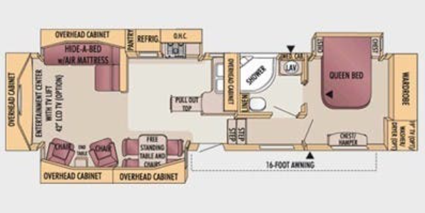 Image of floorplan for unit