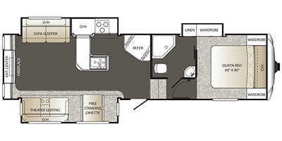 Image of floorplan for unit