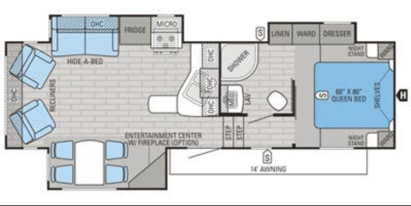 Image of floorplan for unit