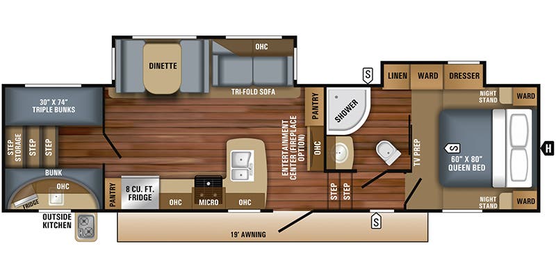 Image of floorplan for unit