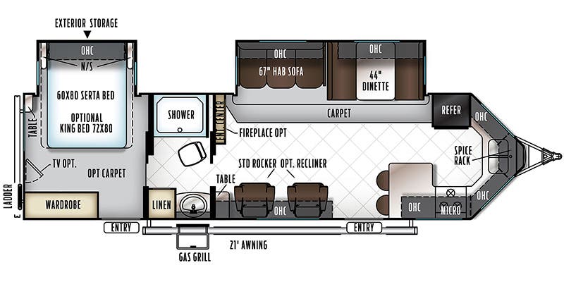 Image of floorplan for unit