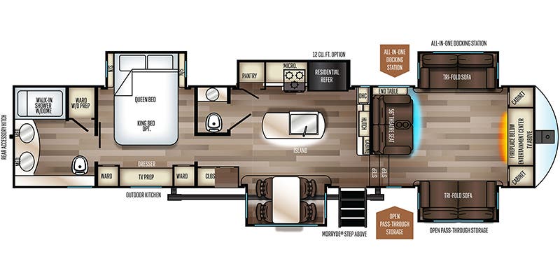 Image of floorplan for unit