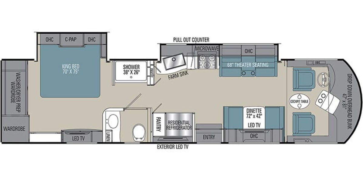 Image of floorplan for unit