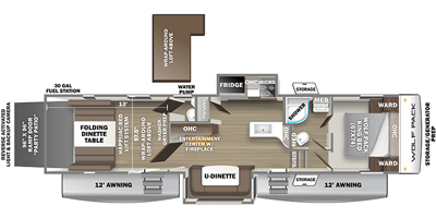 Image of floorplan for unit