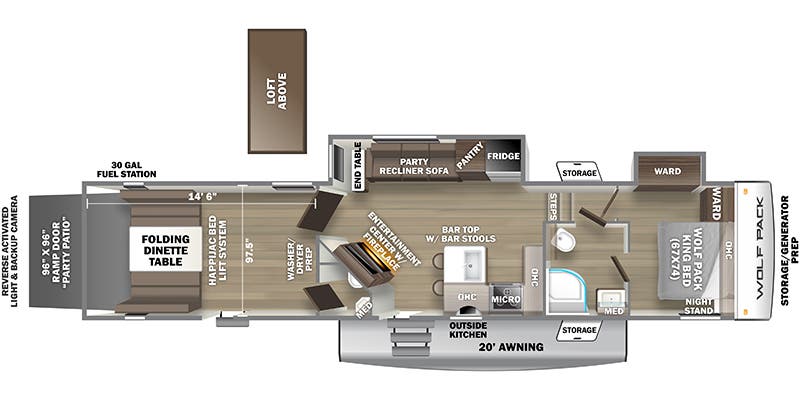 Image of floorplan for unit