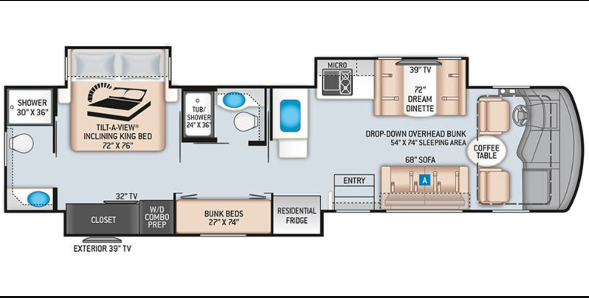 Image of floorplan for unit