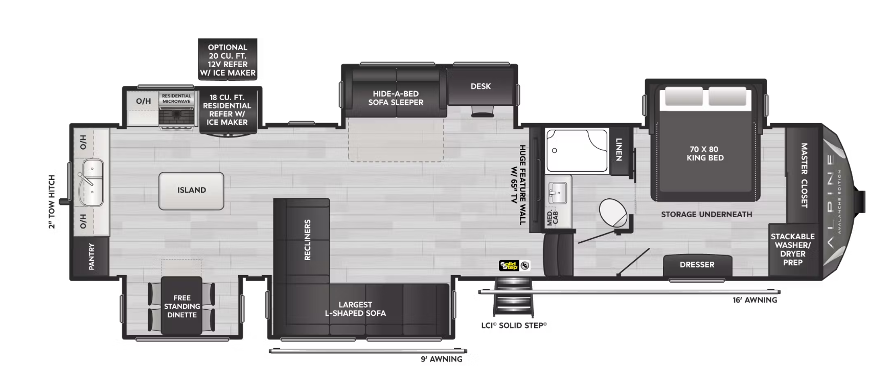 Image of floorplan for unit