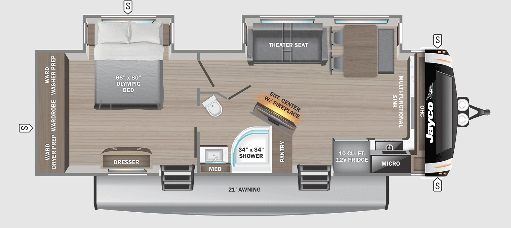 Image of floorplan for unit