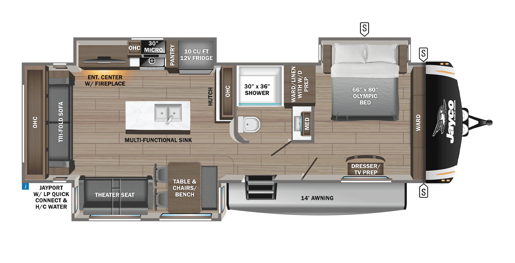 Image of floorplan for unit