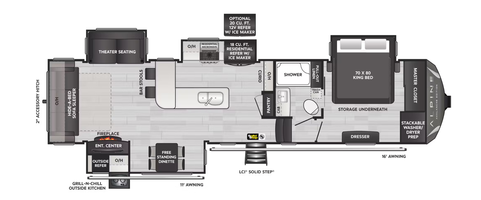 Image of floorplan for unit