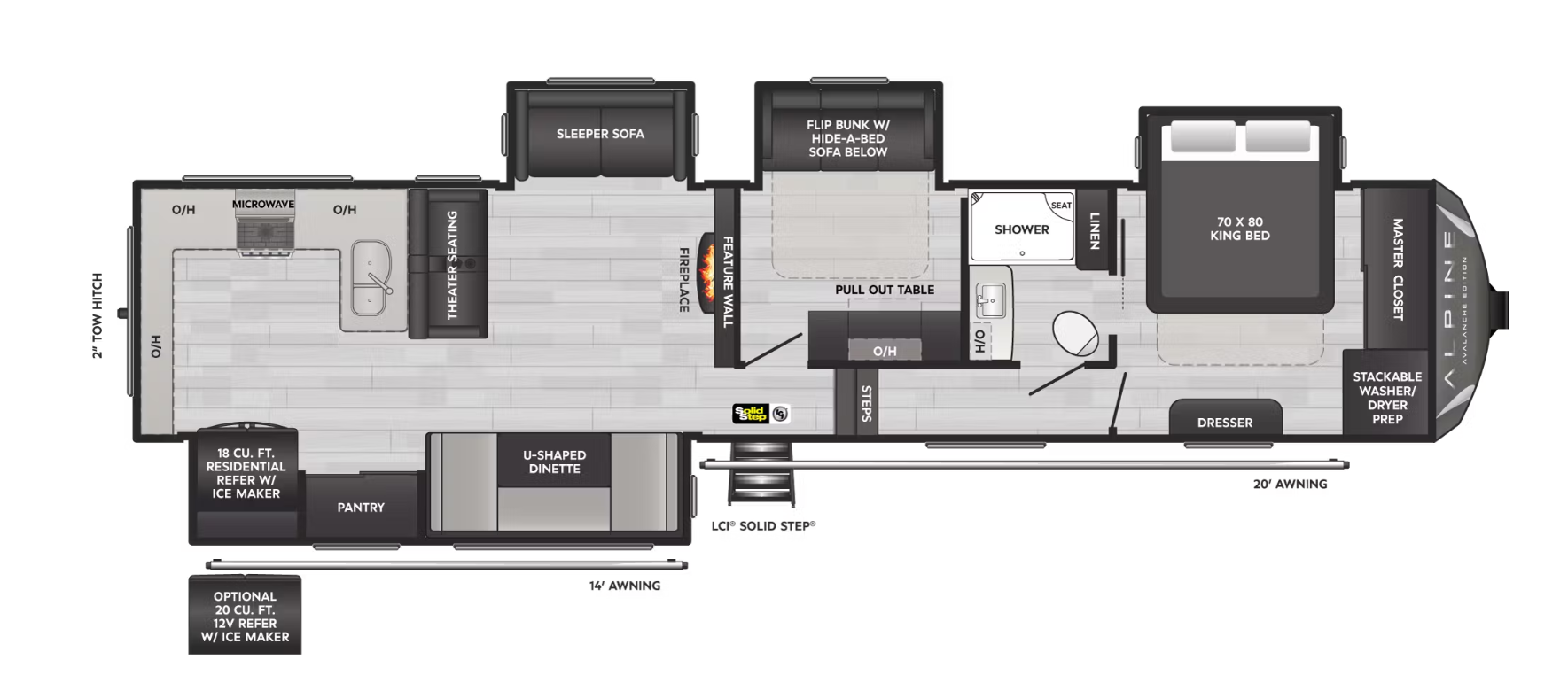 Image of floorplan for unit