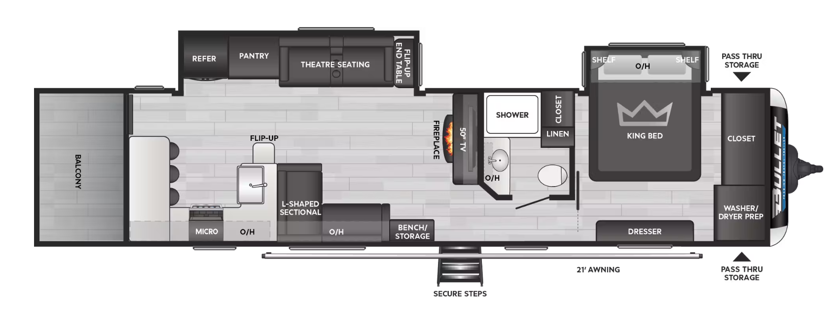 Image of floorplan for unit