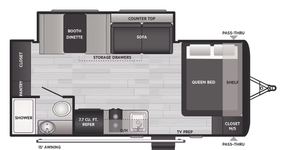 Image of floorplan for unit