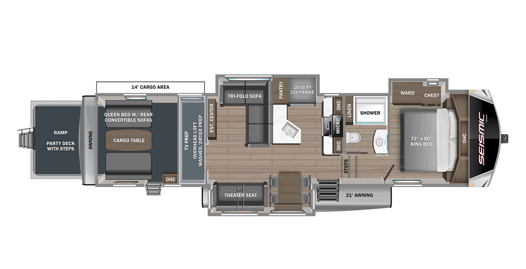 SOLD NEW 2024 Jayco Seismic 395 Hazelwood, MO