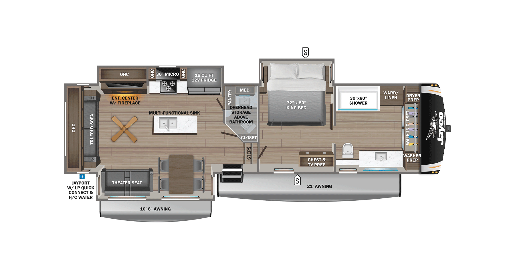 Image of floorplan for unit