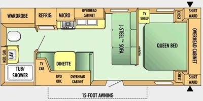 Used 2008 Jayco JAYFLIGHT 22 FB