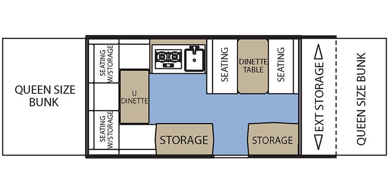 Used 2017 Forest River VIKING 2308