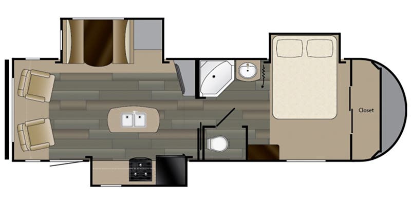 Used 2017 Heartland North Peak NP 26TS