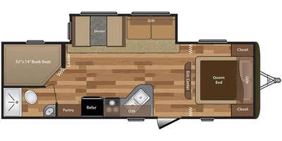 Used 2018 Keystone HIDEOUT 26LHSWE