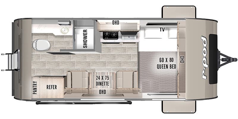 Used 2022 Forest River R-pod 153