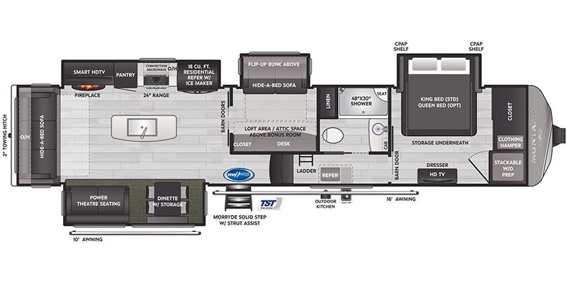 Used 2023 Keystone MONTANA 3857 BR