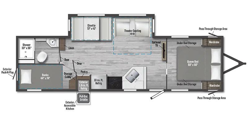 New 2024 Winnebago ACCESS 30 BH