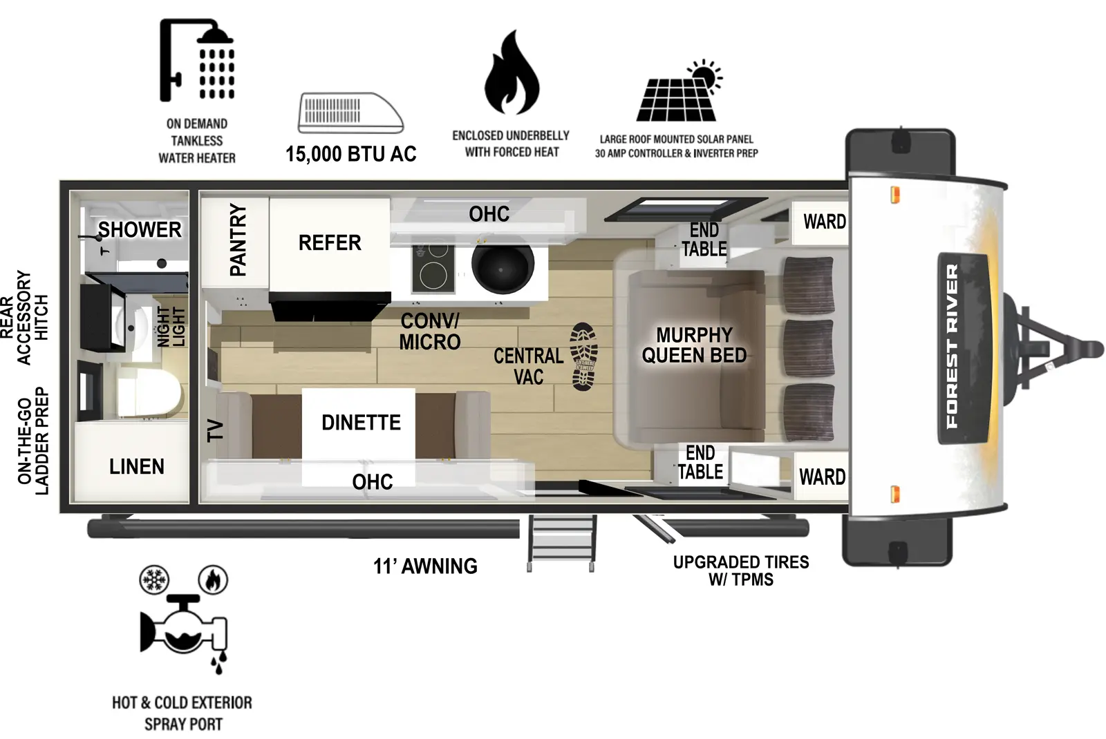 New 2025 Forest River R-POD 192