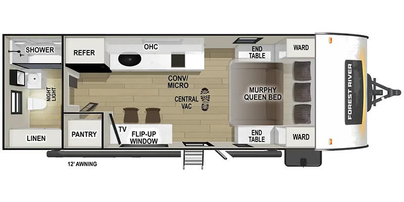 New 2025 Forest River R-POD 197