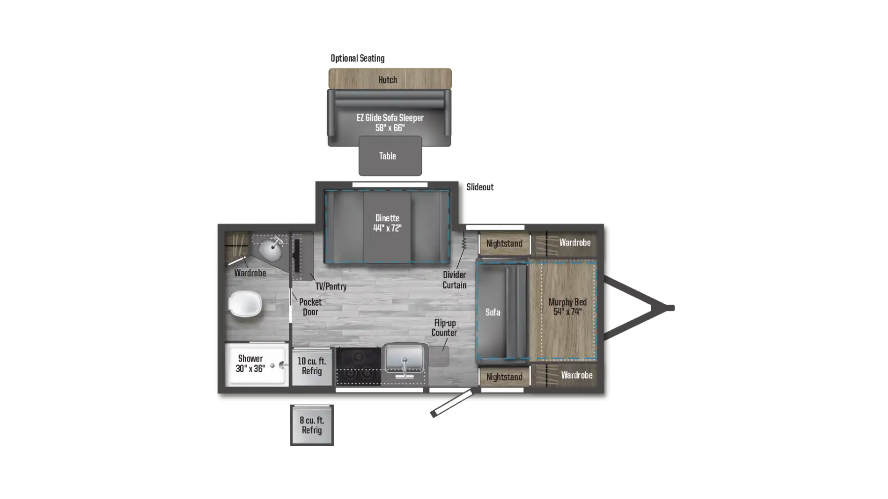 New 2025 Winnebago MICRO MINNIE 2108 DS