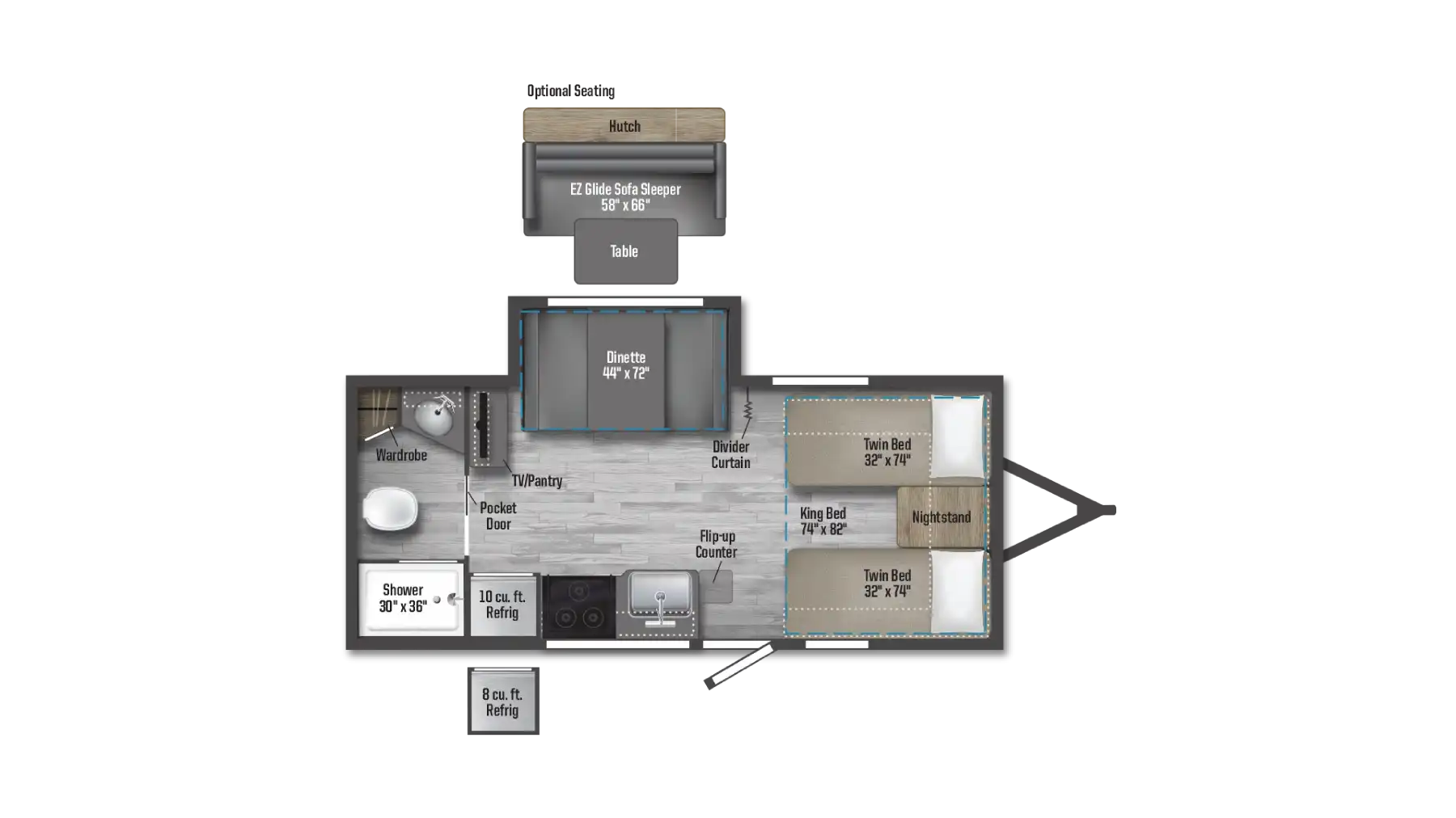 New 2025 Winnebago MICRO MINNIE 2108 TB