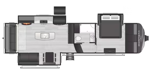 New 2025 Keystone MONTANA 3123 RL