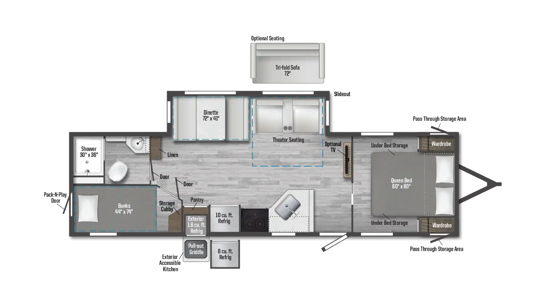 New 2025 Winnebago ACCESS 30 BH