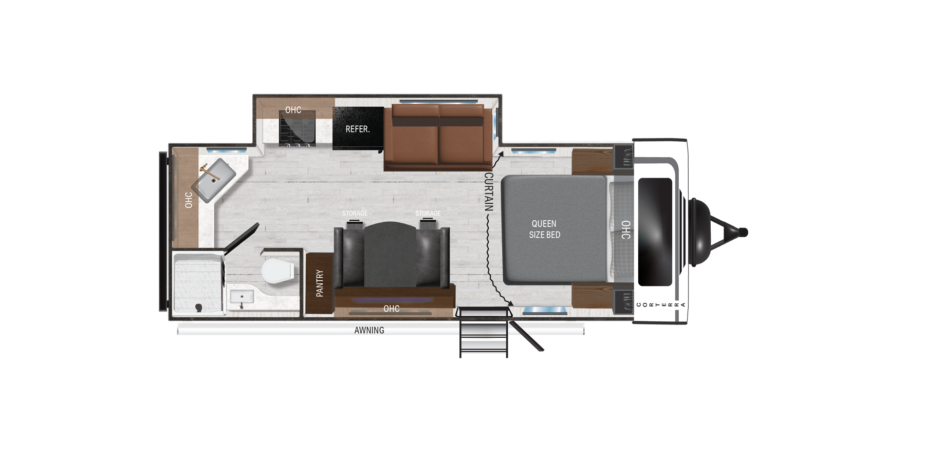 New 2025 Heartland CORTERRA 22.1 RB