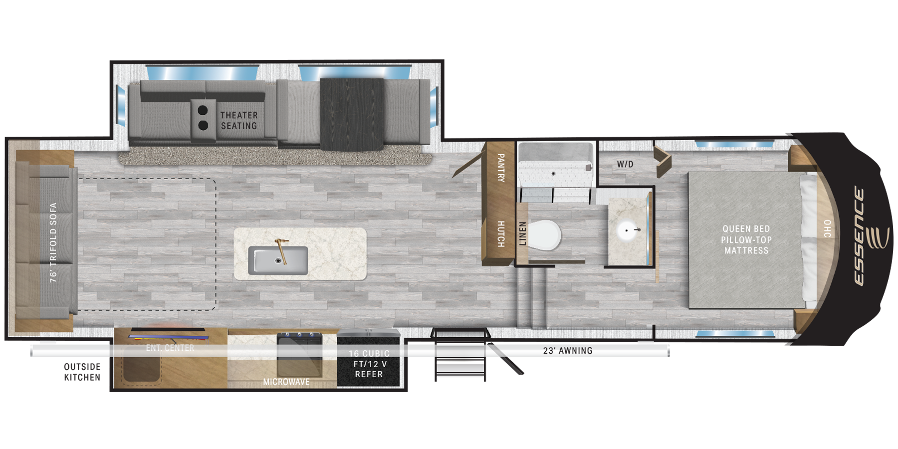 New 2025 Cruiser Rv ESSENCE 28 RL