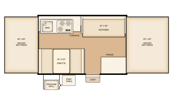 Used 2015 Forest River Flagstaff SE 207SE