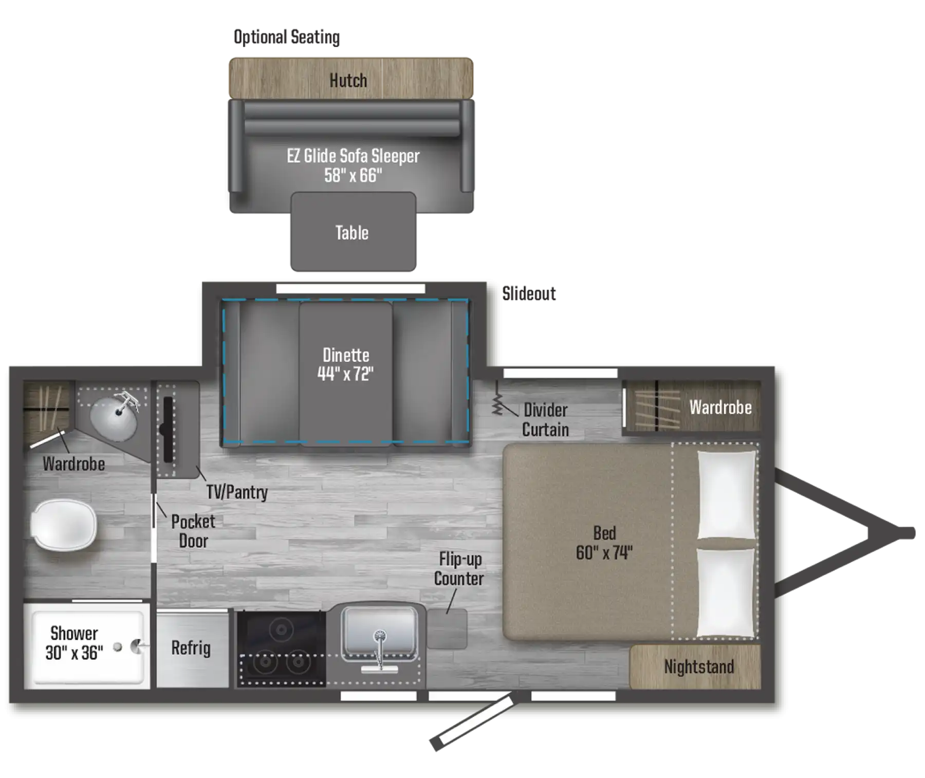 New 2025 Winnebago MICRO MINNIE 2108 FBS