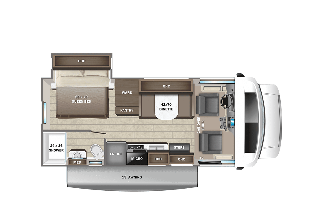 SOLD NEW 2024 Entegra ODYSSEY 22C Acheson, AB