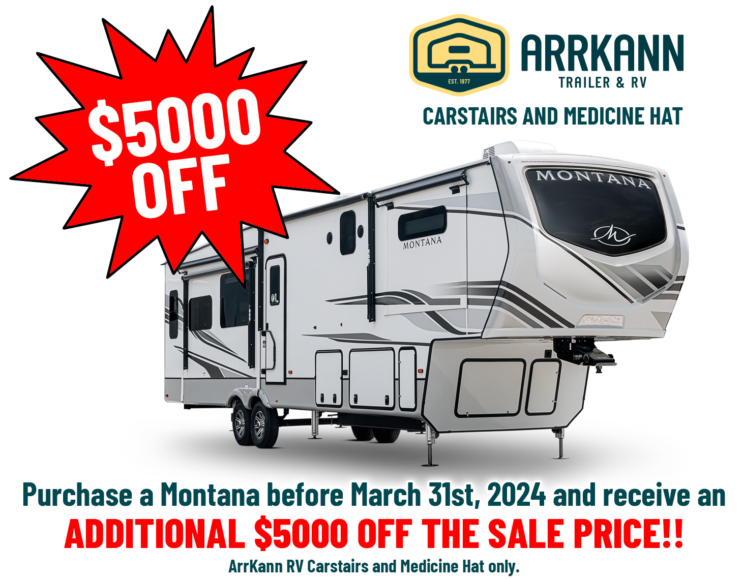 Montana for sale at Arrkann RV