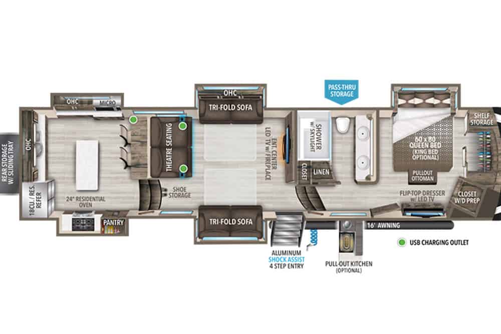 NEW 2023 Grand Design Solitude 390 RK 390RK-R | Tulsa, OK