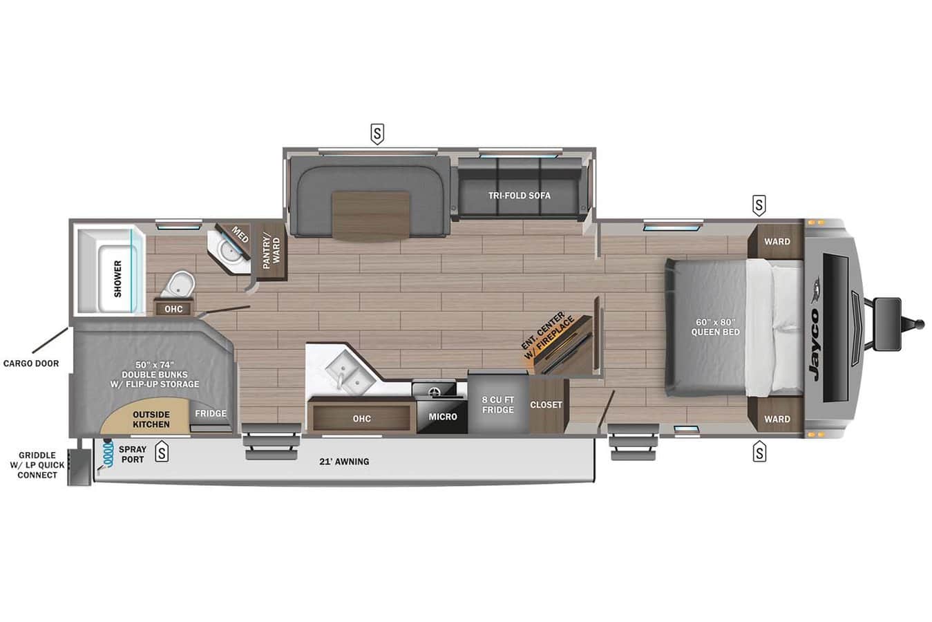 NEW 2024 Jayco White Hawk 29 BH 29BH Tulsa, OK