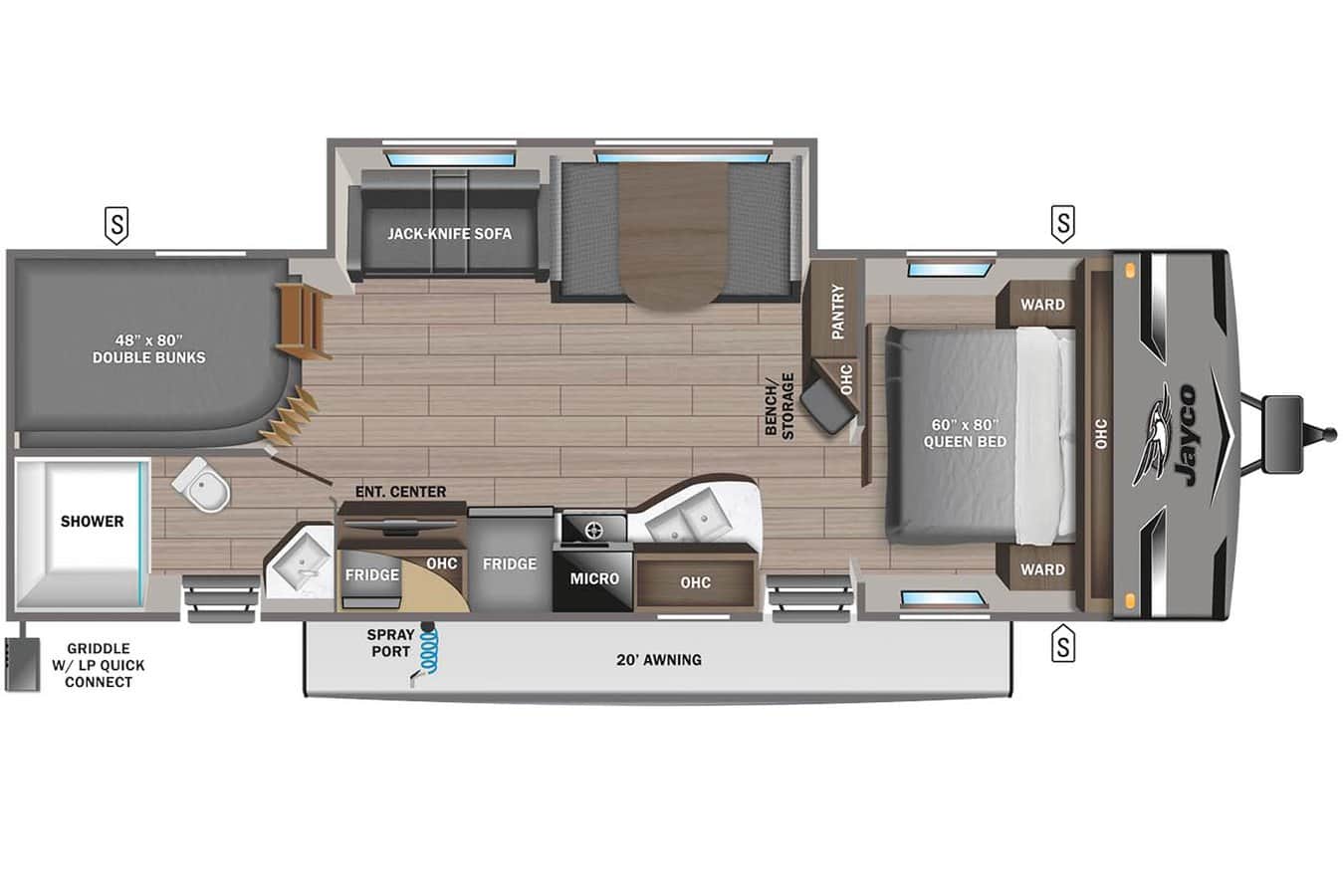 NEW 2024 Jayco Jay Flight 280 BHK 280BHK Tulsa, OK