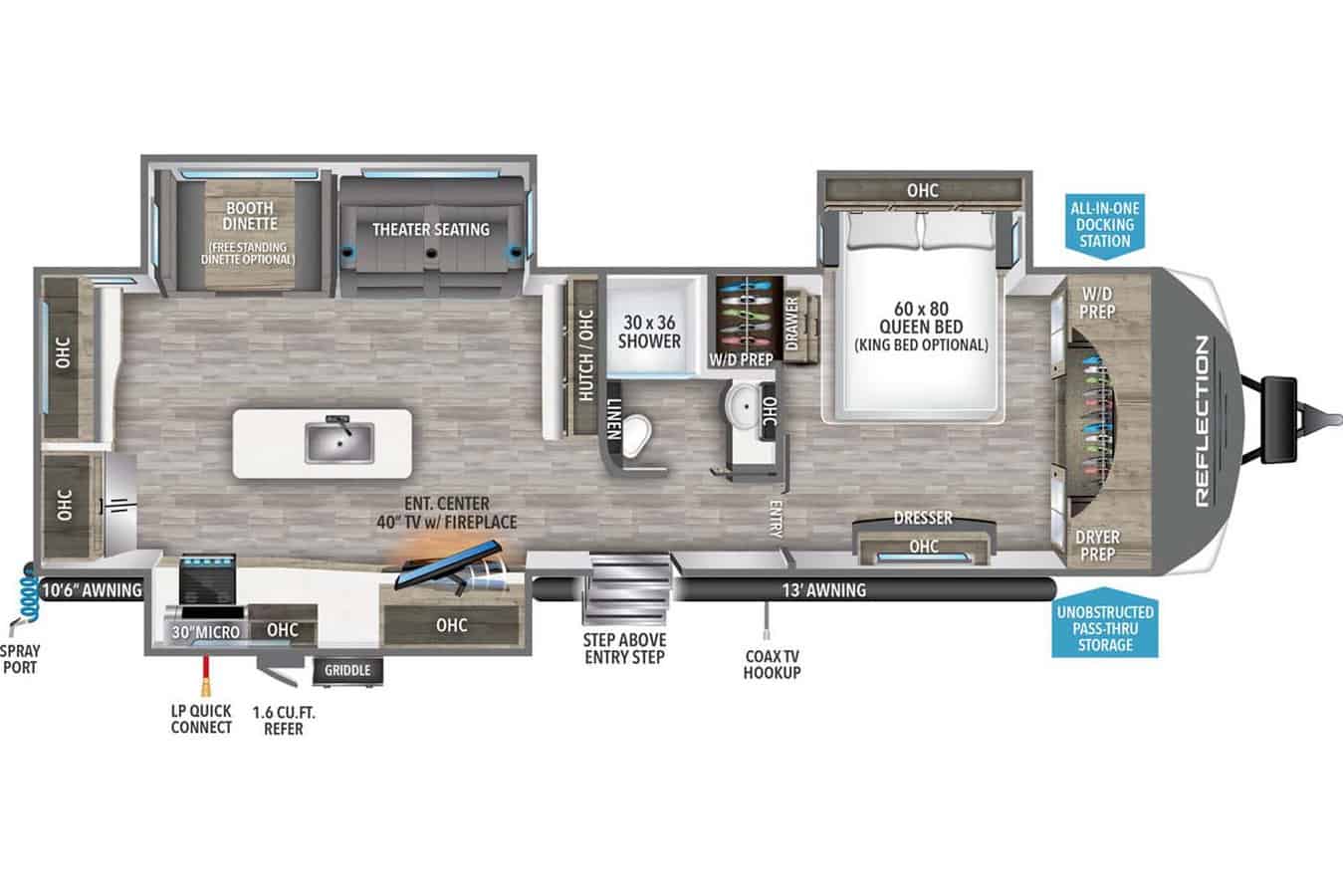 NEW 2024 Grand Design Reflection 310 MKTS 310MKTS | Tulsa, OK