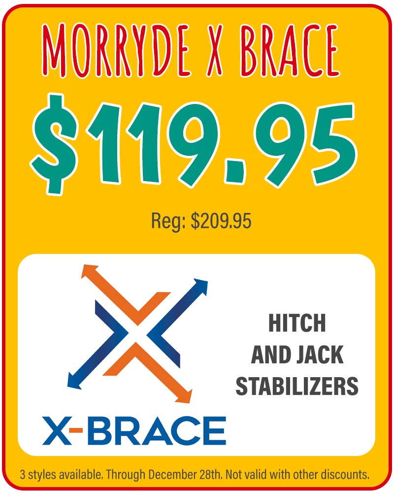 X Brace by Morryde (three styles) regularly $209.95, sale: $ 119.95