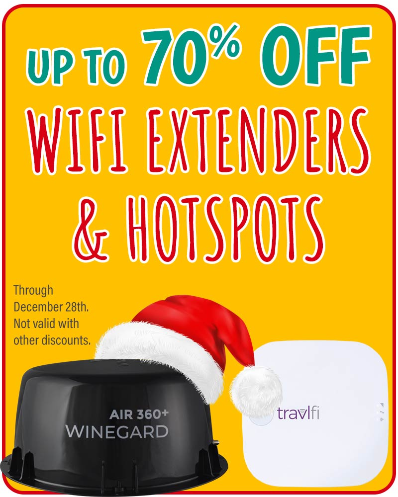 Up to 70% off Wifi extenders and hotspots