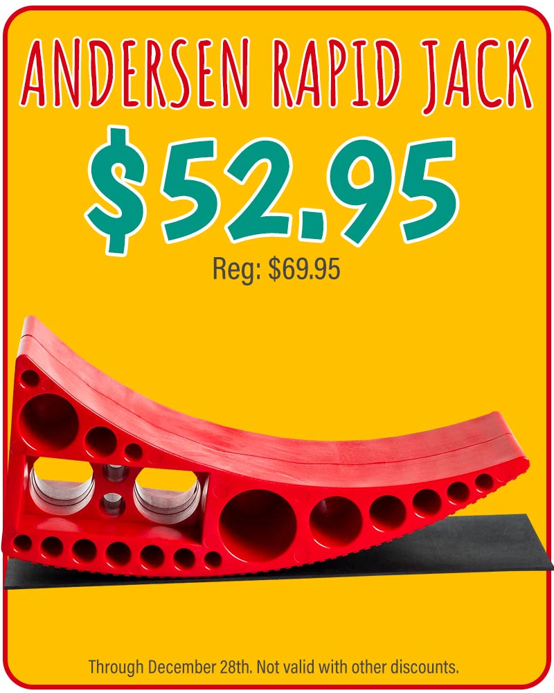 Rapid jack by Andersen regularly $69.95, sale: $52.95