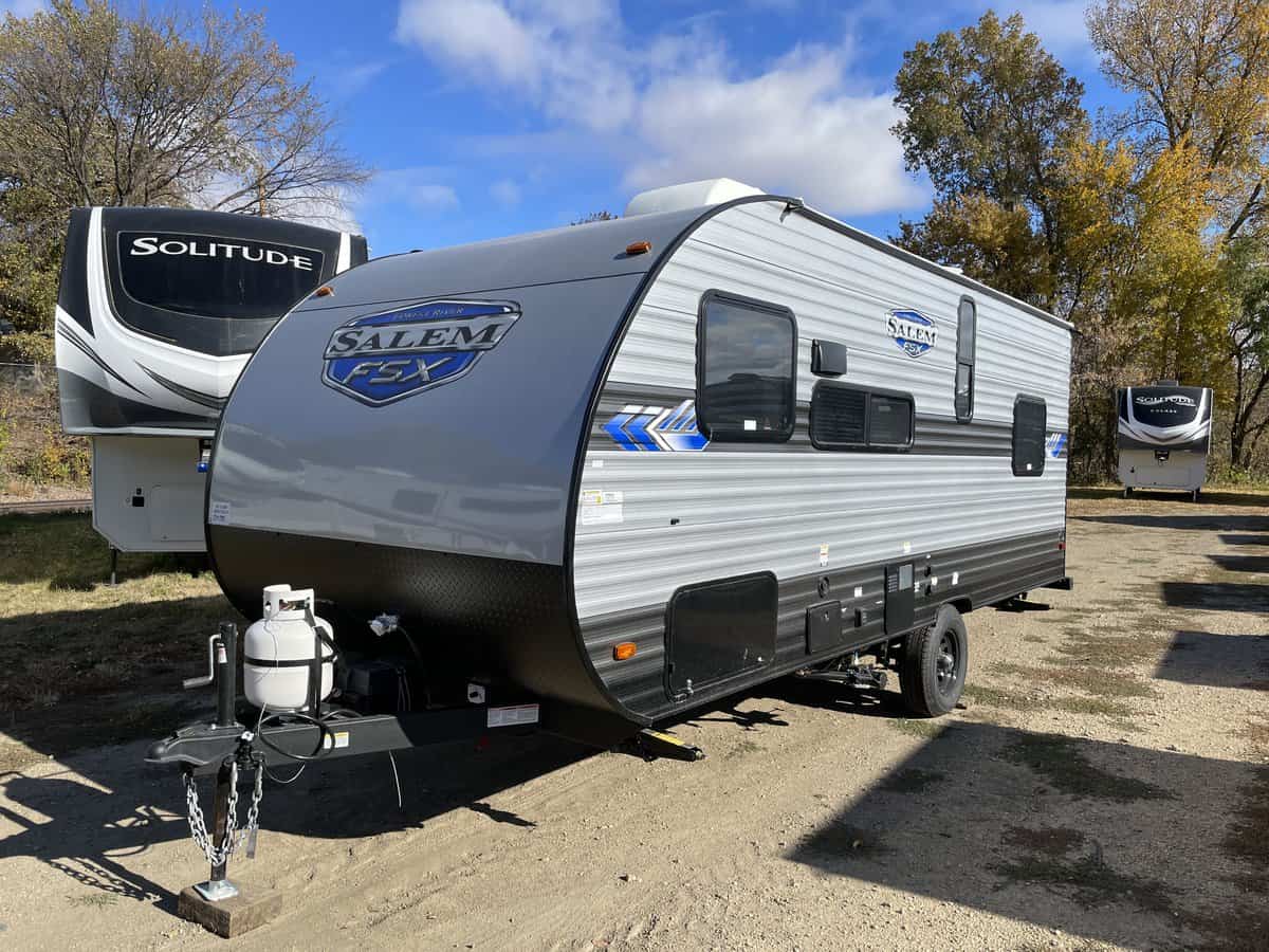 SOLD NEW 2023 Forest River Salem FSX 161QK Lake Crystal, MN