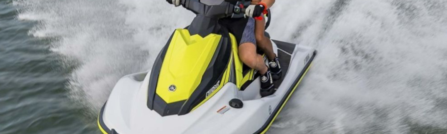 People on a jet ski