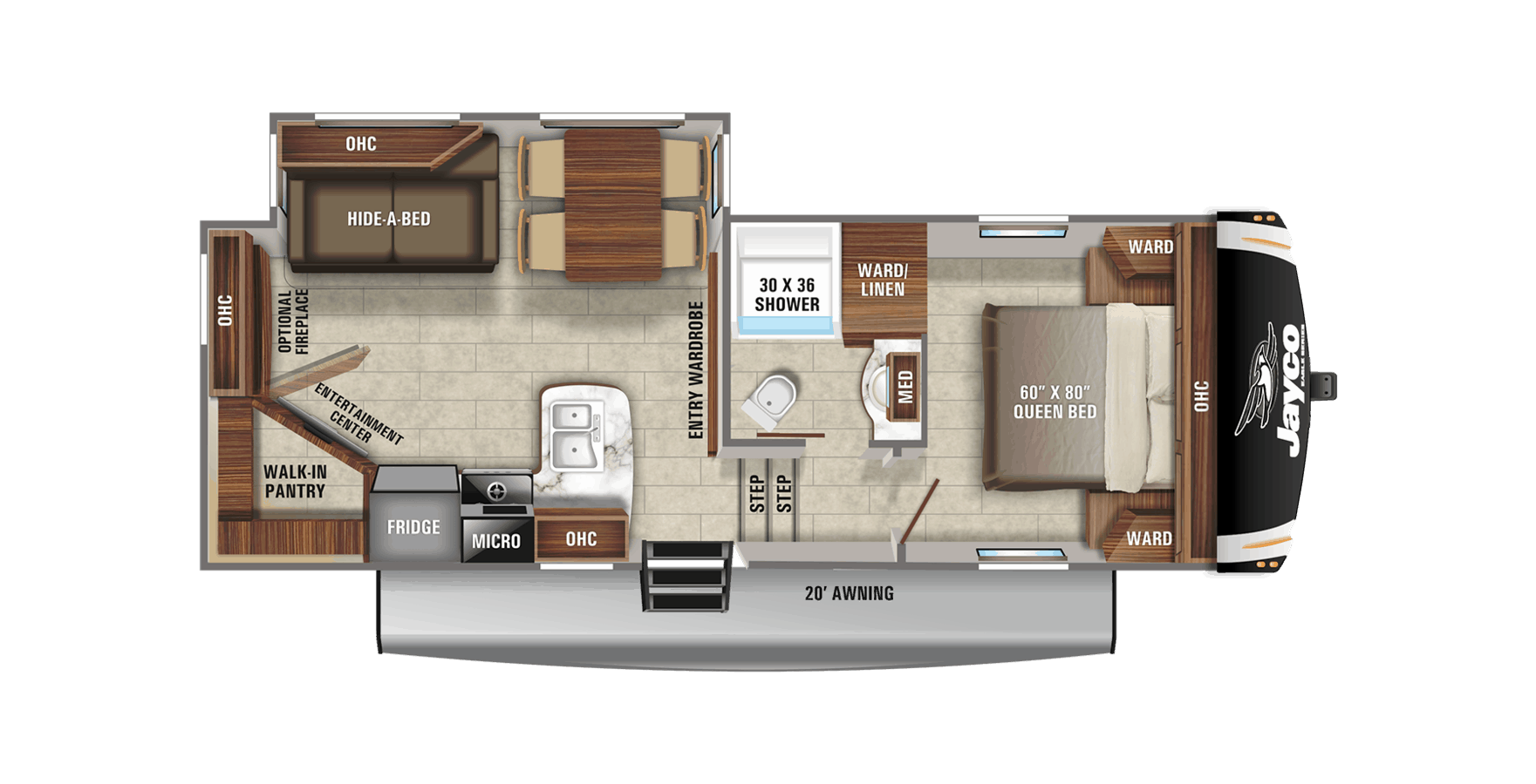 SOLD NEW 2021 Jayco EAGLE HT 24RE | Joliet, IL