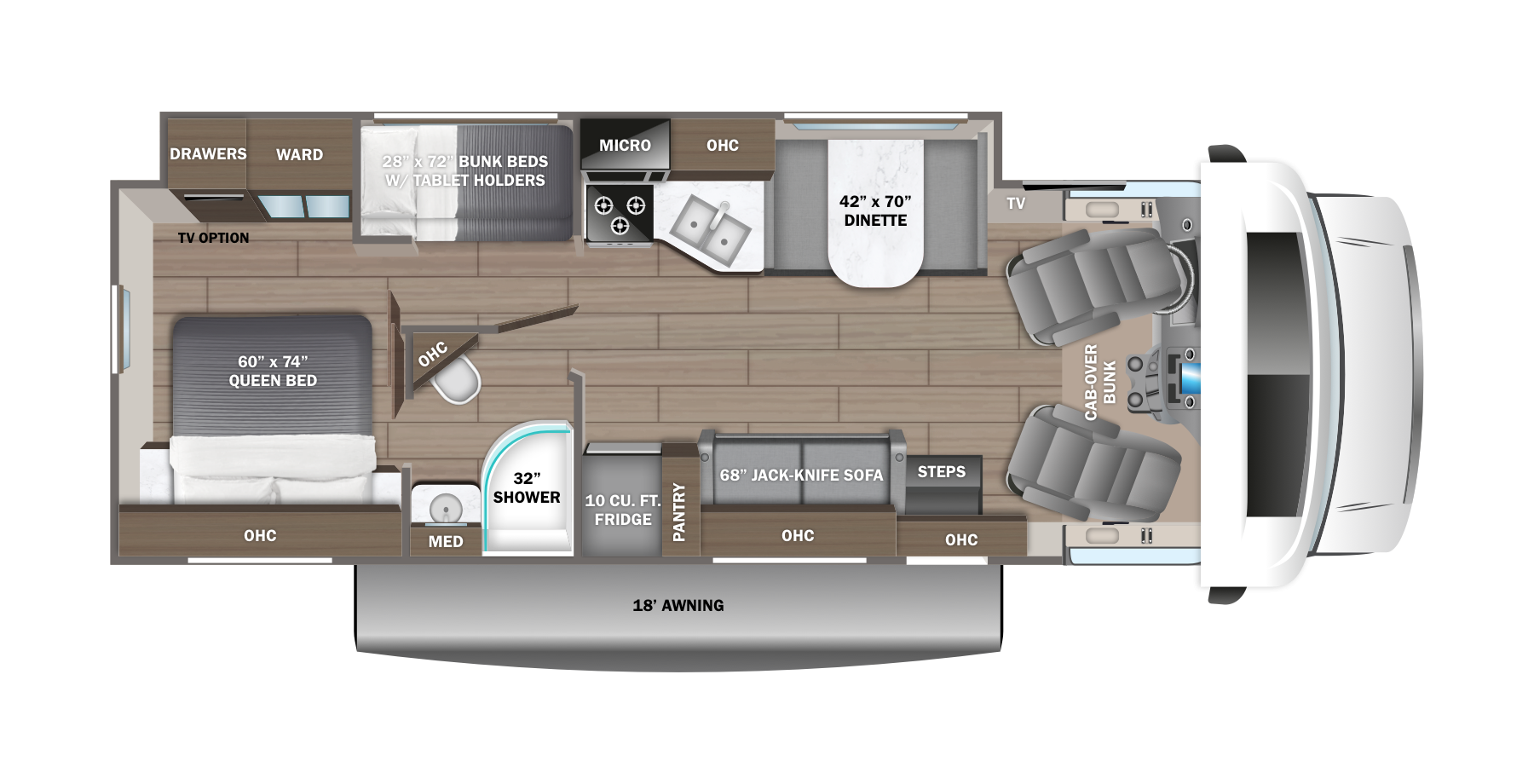 SOLD NEW 2024 Jayco GREYHAWK 31F Joliet, IL